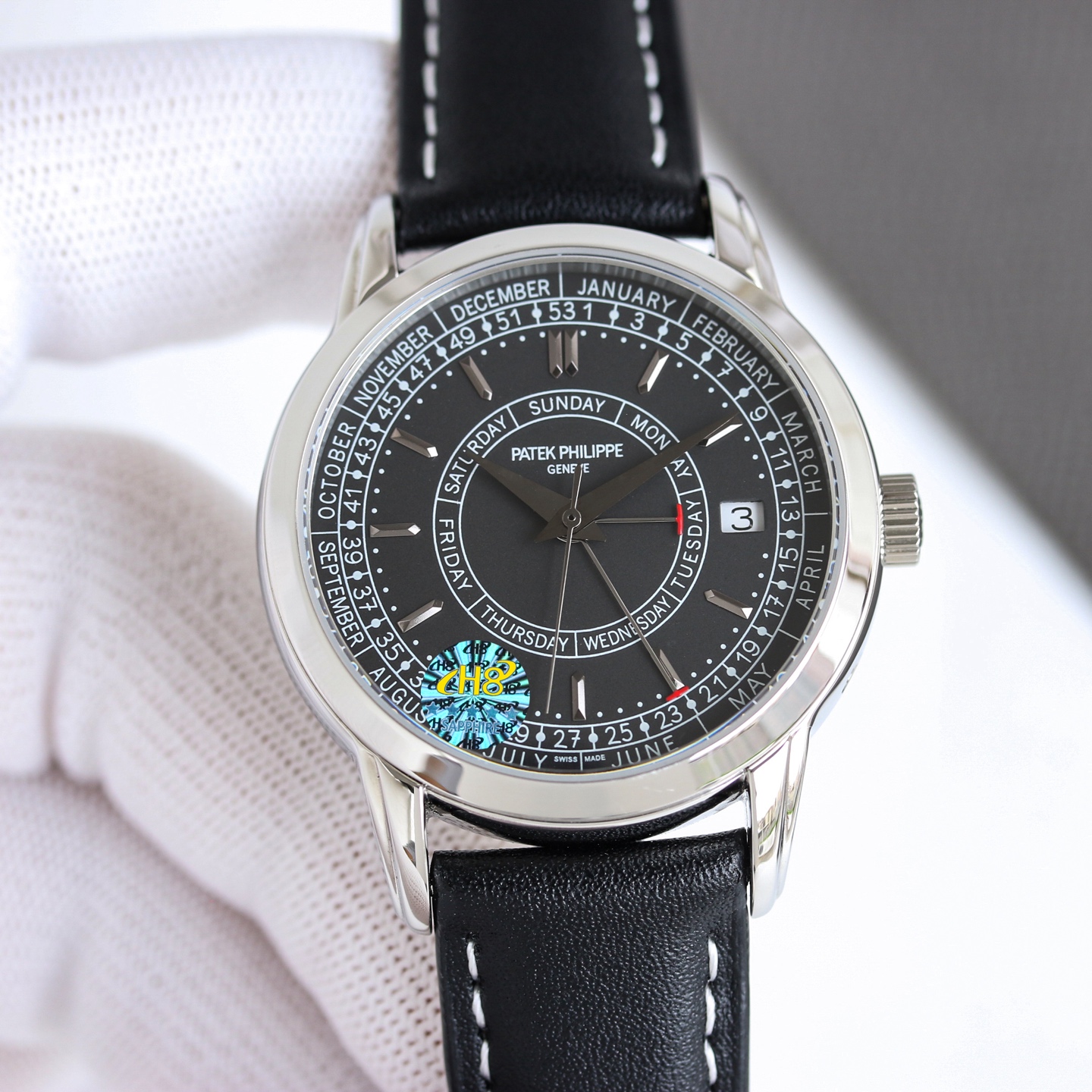 Patek Philippe Watch White / Gold - watch1595 - Image 5