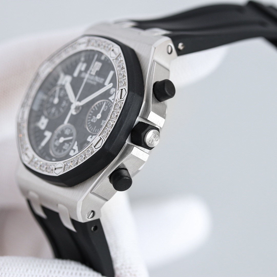 Audemars Piguet Royal Oak Silver - watch1637 - Image 5