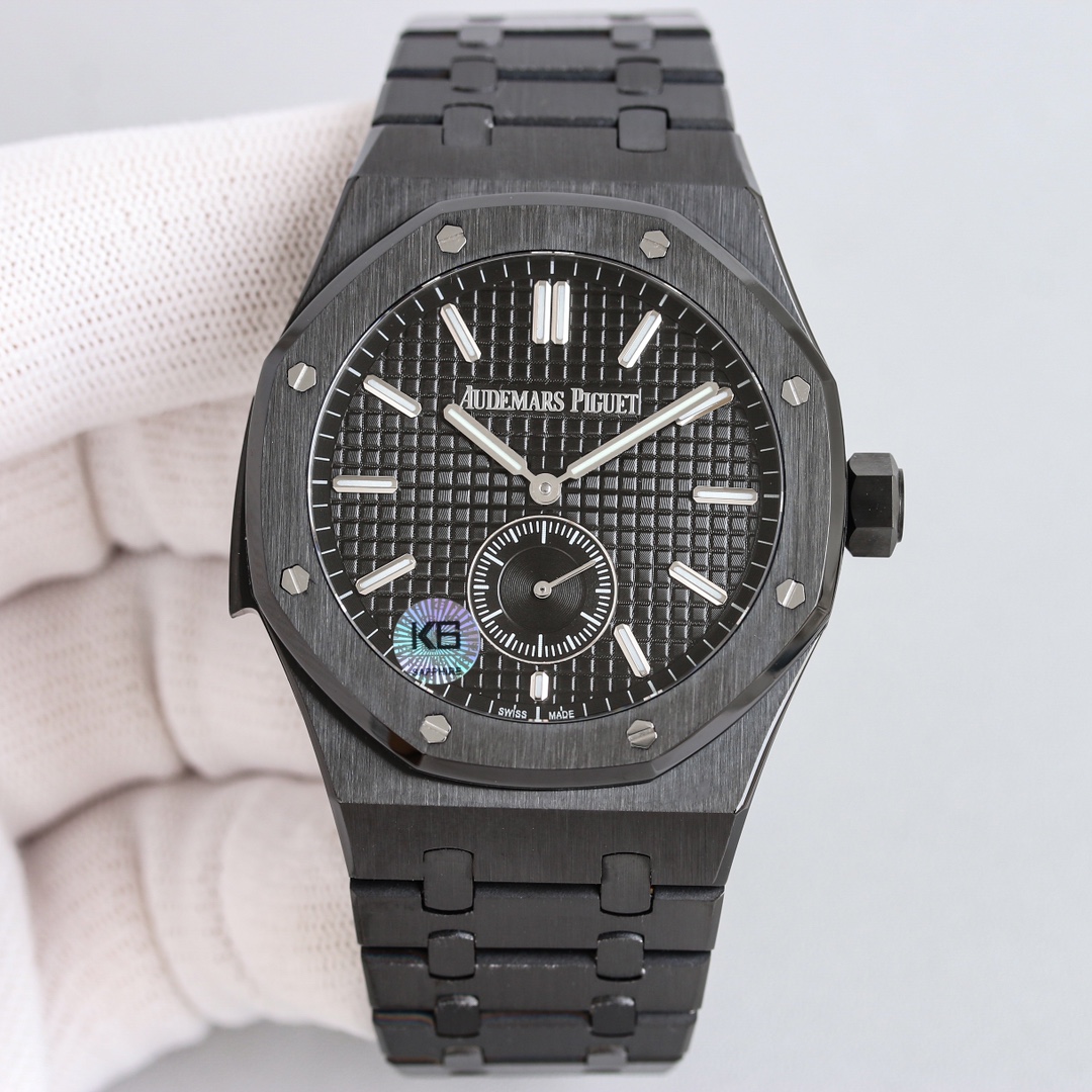 Audemars Piguet Royal Oak Silver - watch1645 - Image 5