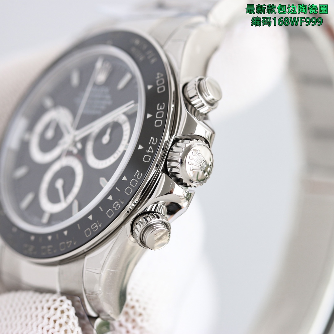 Rolex Watch Black / Silver - watch1680 - Image 5