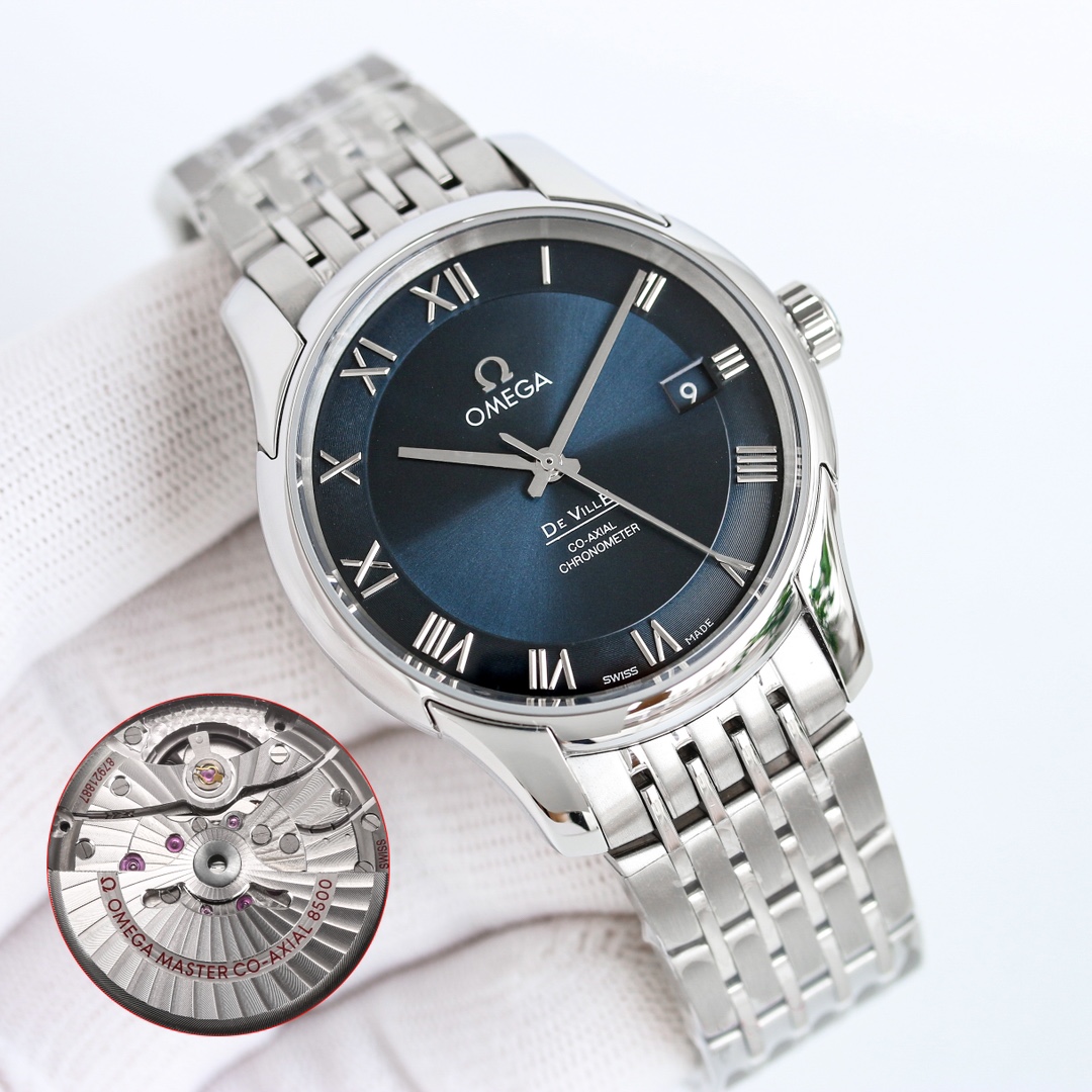 Omega Watch 41mm White / Gold - watch1740 - Image 5