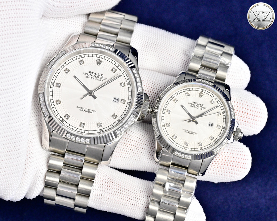 Classic Watch White / Gold - watch1775 - Image 5