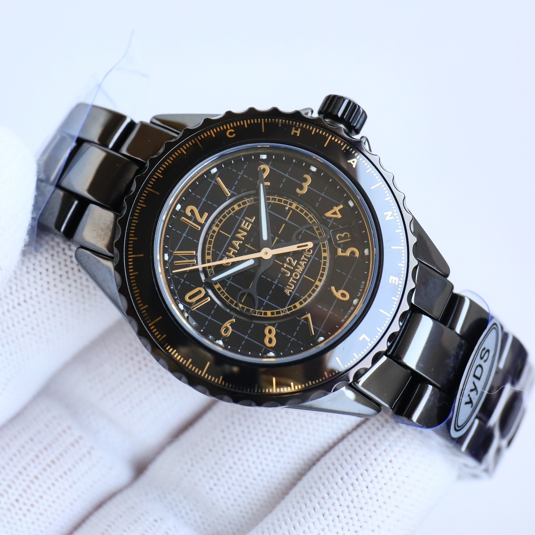 Classic Watch 38mm Black / White - watch1777 - Image 5