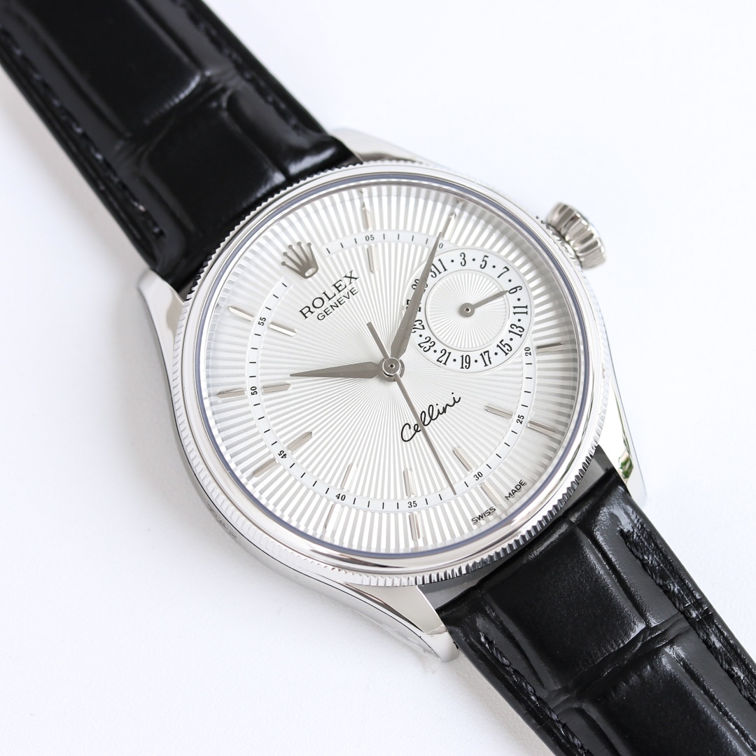Rolex Watch 39mm White / Gold - watch1785 - Image 5