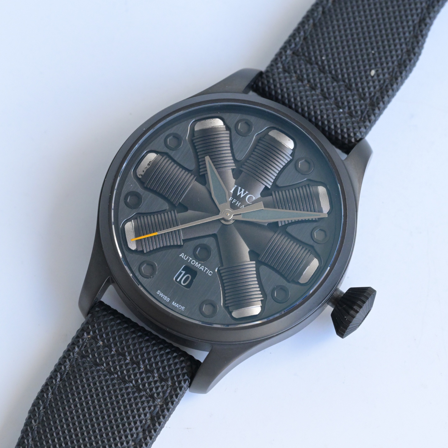 IWC Watch 46mm Blue / Silver - watch1797 - Image 5