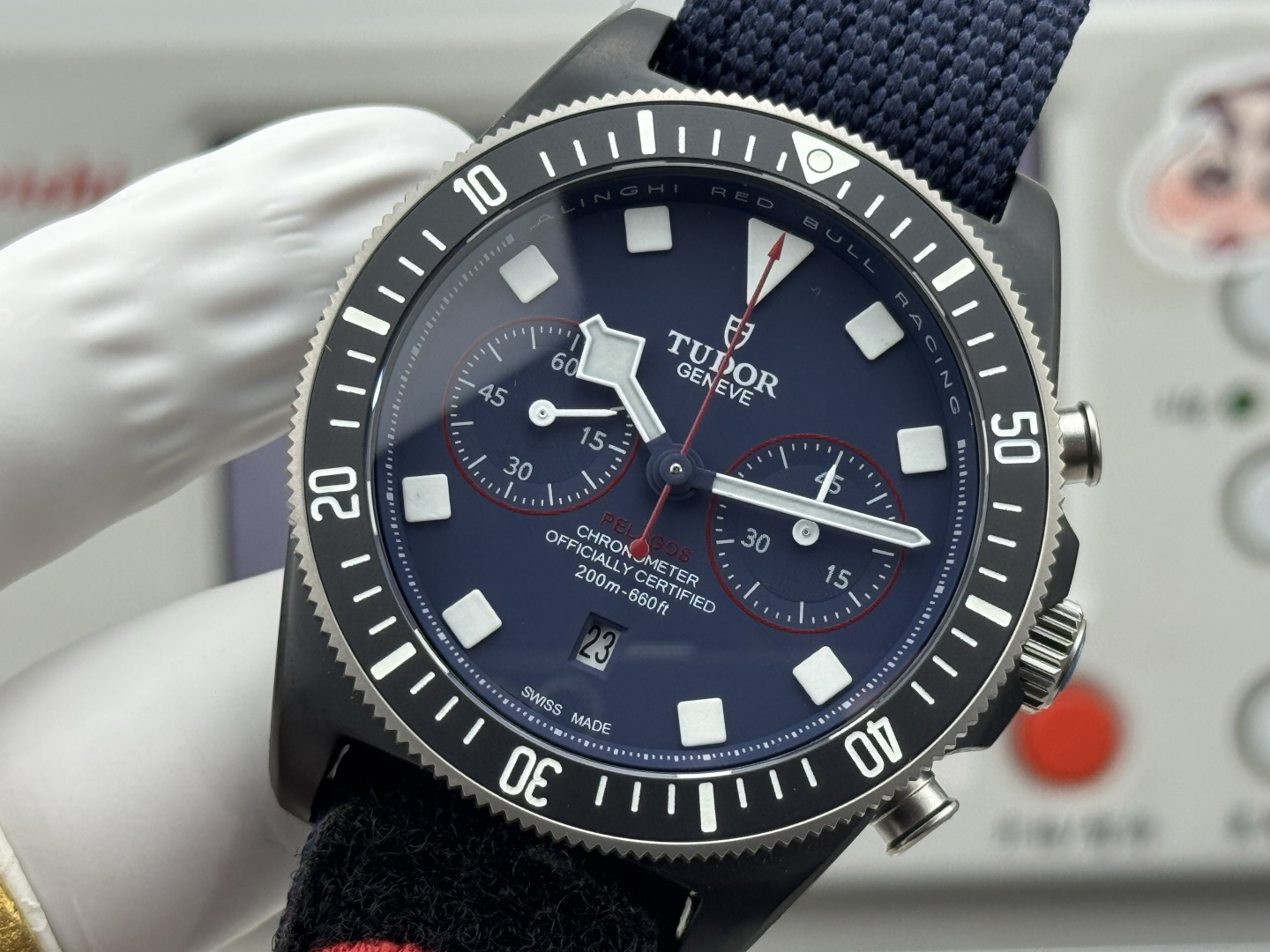 Tudor Watch 43mm Black / Blue - watch1804 - Image 5