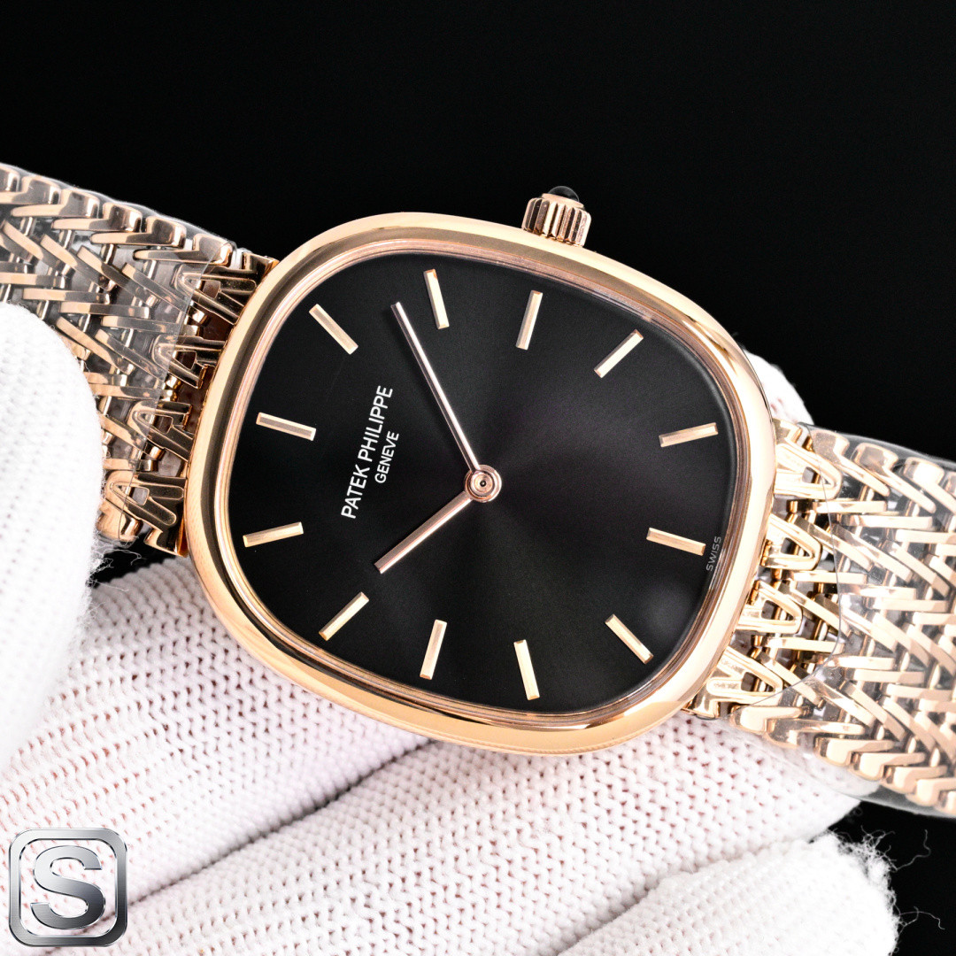 Patek Philippe Watch Black / White - watch1806 - Image 5