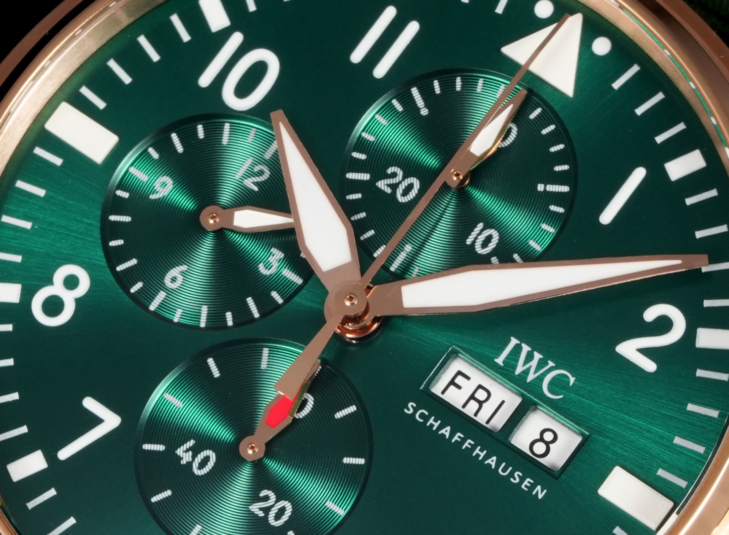IWC Pilot Blue / Rose Gold - watch1807 - Image 5