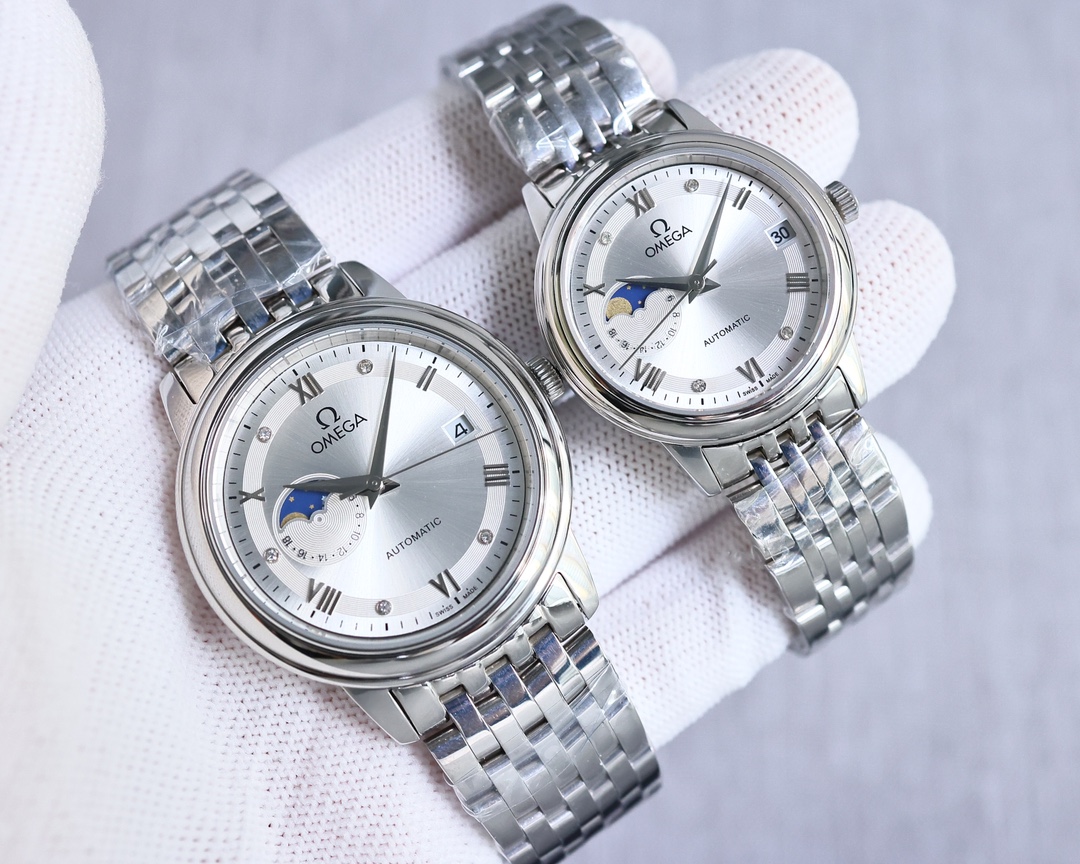 Omega Watch 43mm Silver - watch1837 - Image 5