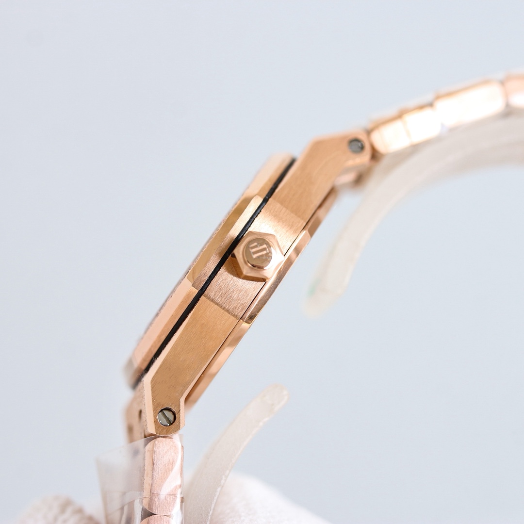 Audemars Piguet Royal Oak 20mm Gold / Rose Gold - watch1866 - Image 5
