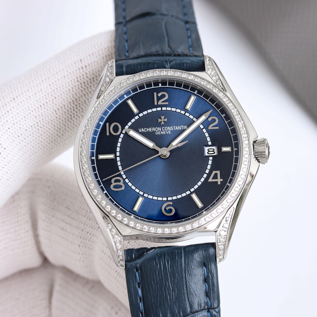 Vacheron Constantin Watch 40mm White / Gold - watch1879 - Image 5