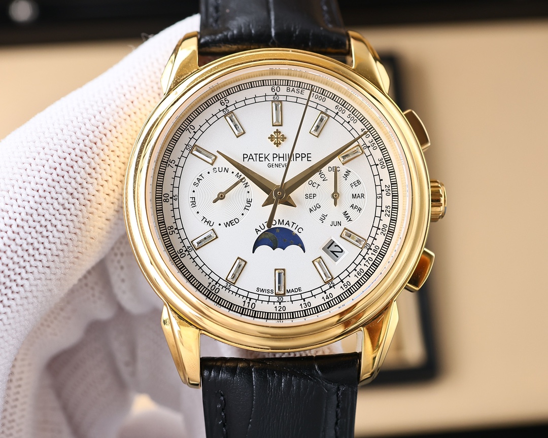 Patek Philippe Watch 42mm Silver - watch1932 - Image 5