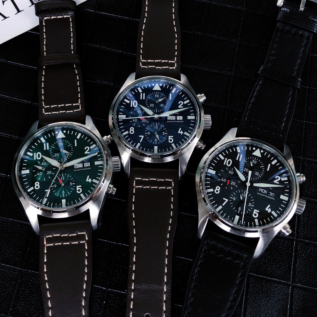 IWC Pilot 43mm Silver - watch1954 - Image 5