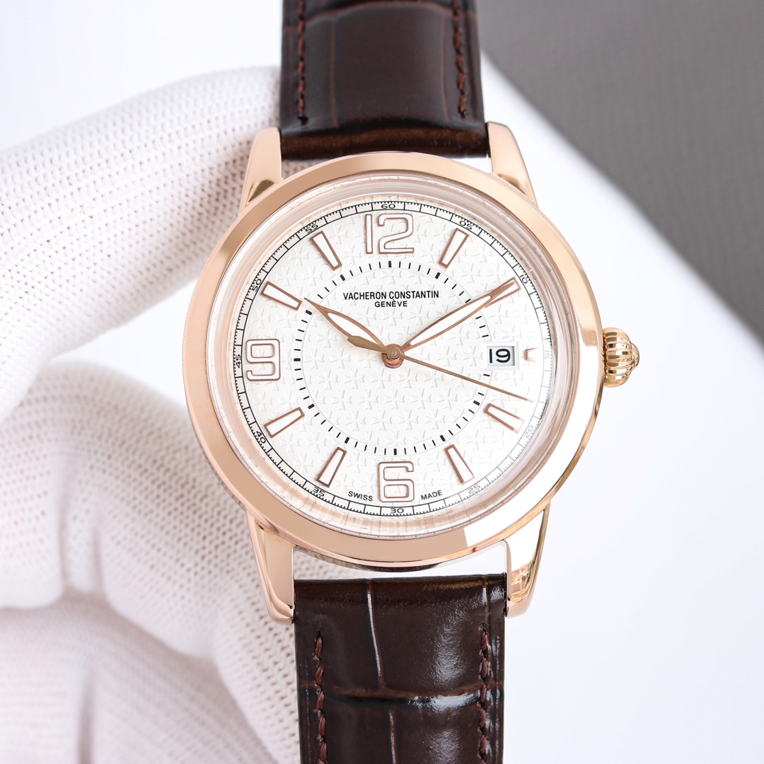 Vacheron Constantin Watch 40mm White / Gold - watch1956 - Image 5