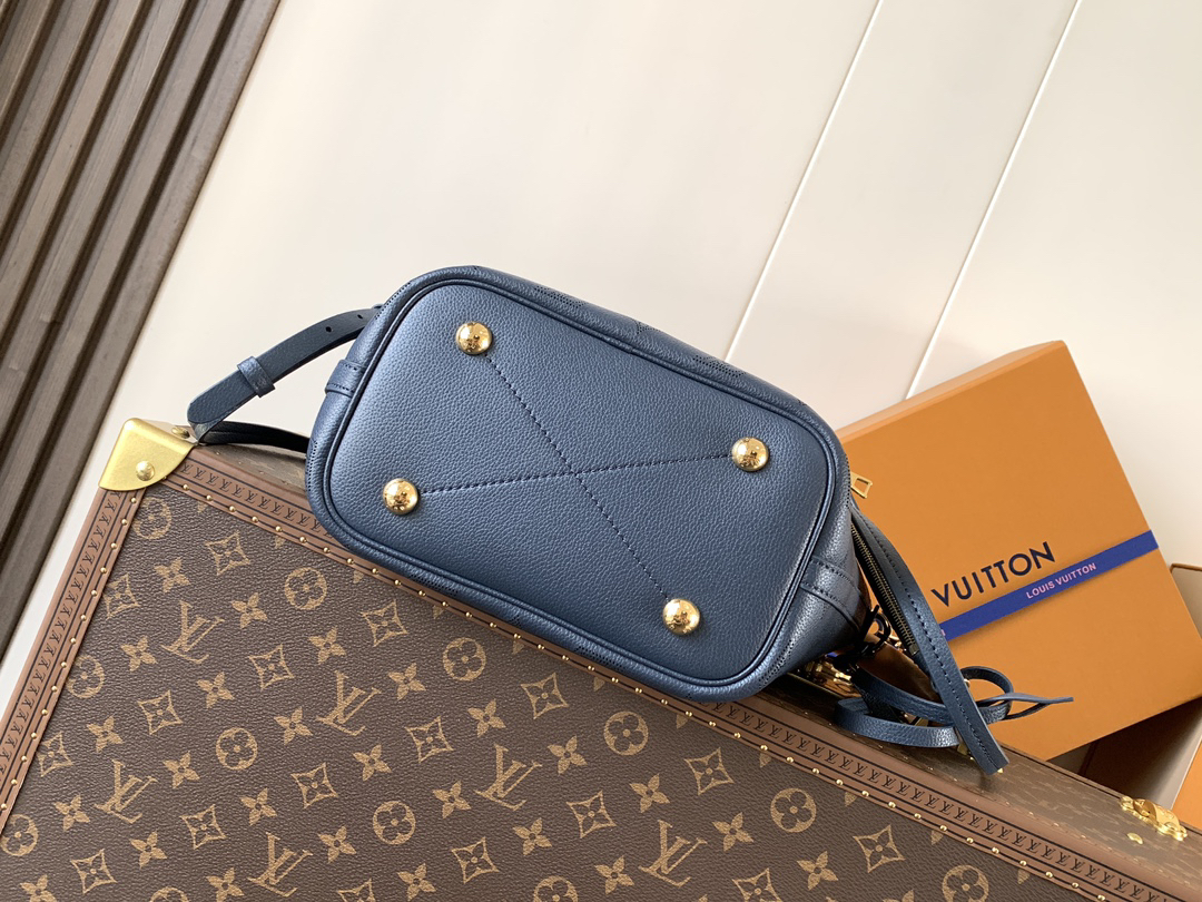 lv0239 Louis Vuitton M14317 Bl Top Handle Bag Small with Dynamic Code - Image 5